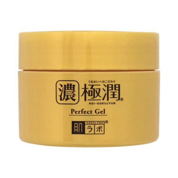 Kem dưỡng ẩm Hada Labo Gokujyun Perfect Gel 5 in 1 màu vàng Nhật Bản  giúp cân bằng lượng dầu bên trong và cho bề mặt da | BigBuy360 - bigbuy360.vn