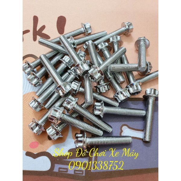 Ốc salaya ,6li ,8li ,10li inox 304 không gỉ