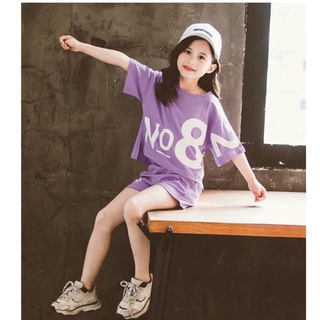 Bộ đồ thun cho bé gái cỡ lớn năng động dễ thương diện đi học đi chơi lễ tết 7-12 tuổi ( 20-35kg)