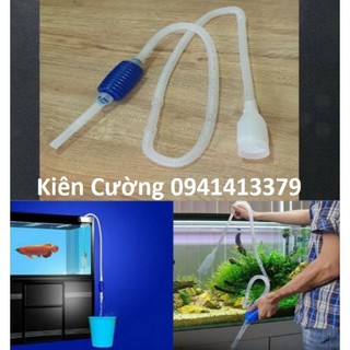 Bơm tay thay nước hồ cá, bể cá cảnh