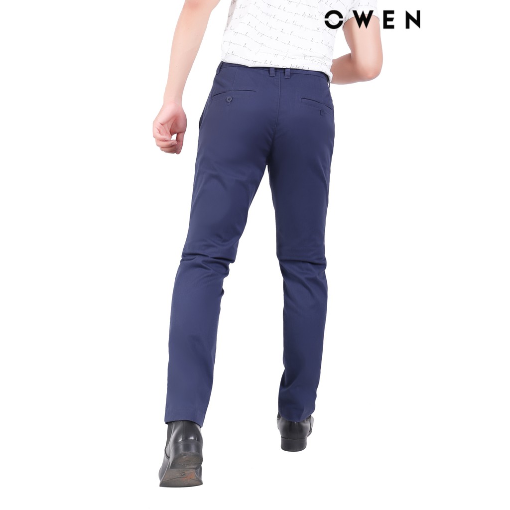 Quần Khaki OWEN Slimfit Xanh - QKSL22000