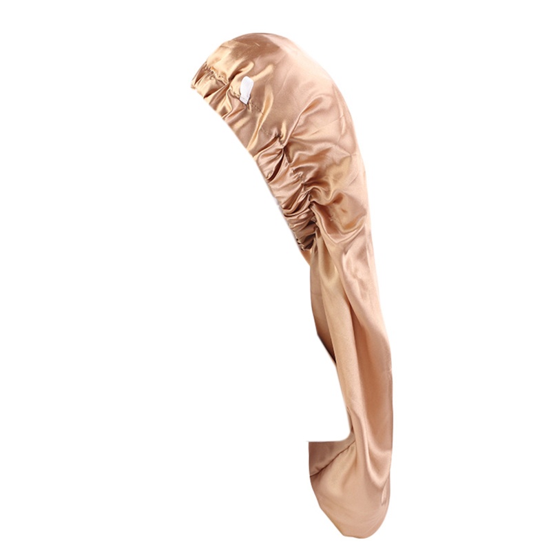 Mũ Turban Vải Satin Màu Sắc Ngọt Ngào Có Nút Điều Chỉnh Được Cho Chemo H