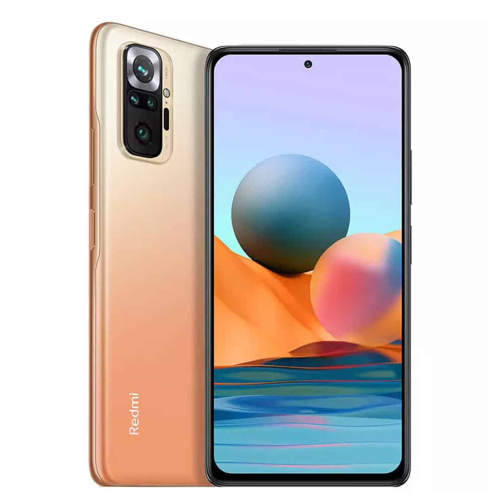 ĐIỆN THOẠI XIAOMI REDMI NOTE 10 PRO VÀNG ĐỒNG | 6.67'' | SNAP732G | 6G | 128GB | 108+8+5+2MP - Hàng chính hãng Digiworld