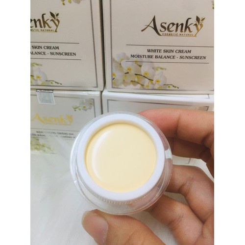 KEM ASENKY MỜ THÂM MỤN TRẮNG DA CHỐNG NẮNG 10G