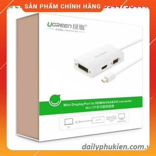 Cáp chuyển Mini Displayport to HDMI-DVI-VGA Ugreen 20417