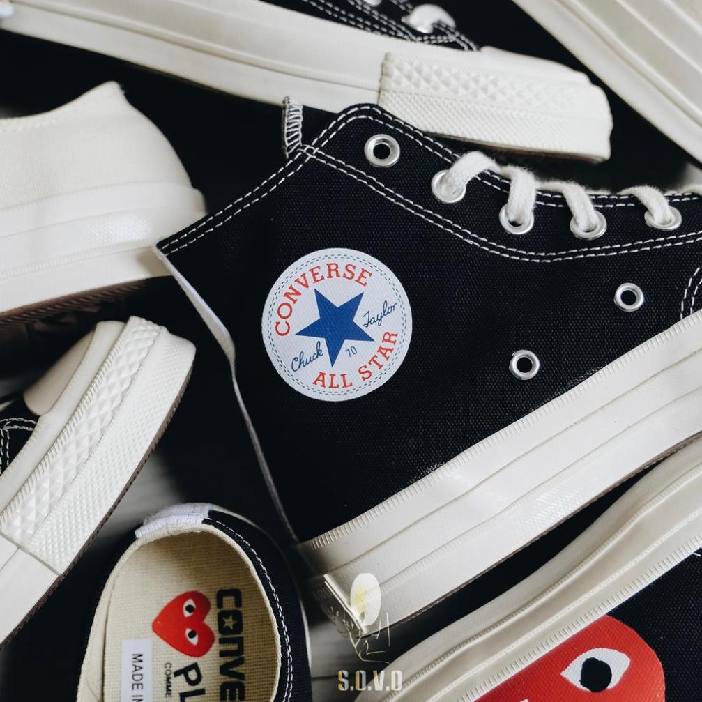 GIẢM GIÁ FREESHIP EXTRA GIÀY CONVERSE X CDG LOW - HIGH