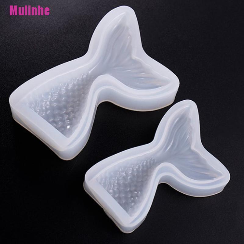 Khuôn Silicone Tạo Hình Đuôi Nàng Tiên Cá Trang Trí Bánh