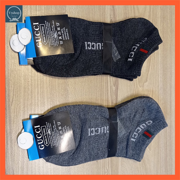 Tất nam cổ ngắn dưới mắt cá cotton dệt kim dày dặn mềm êm chống hôi TN98