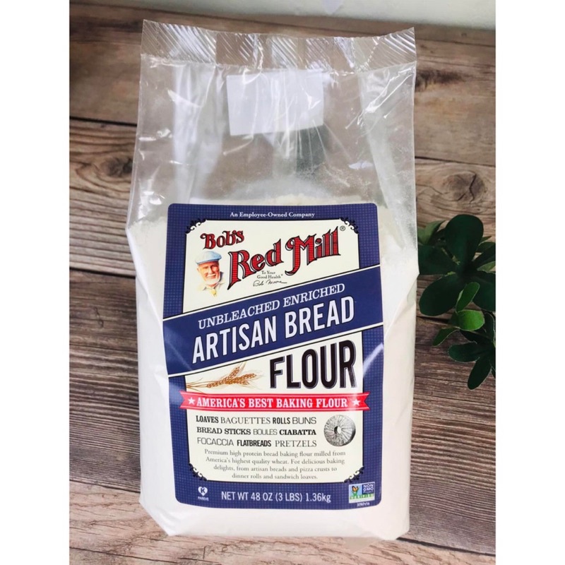 Bột Mì Hữu Cơ Artisan Bread ⚡️⚡️Tặng kèm cây quét, phớt bột silicon ⚡️⚡️bột làm bánh cho bé.