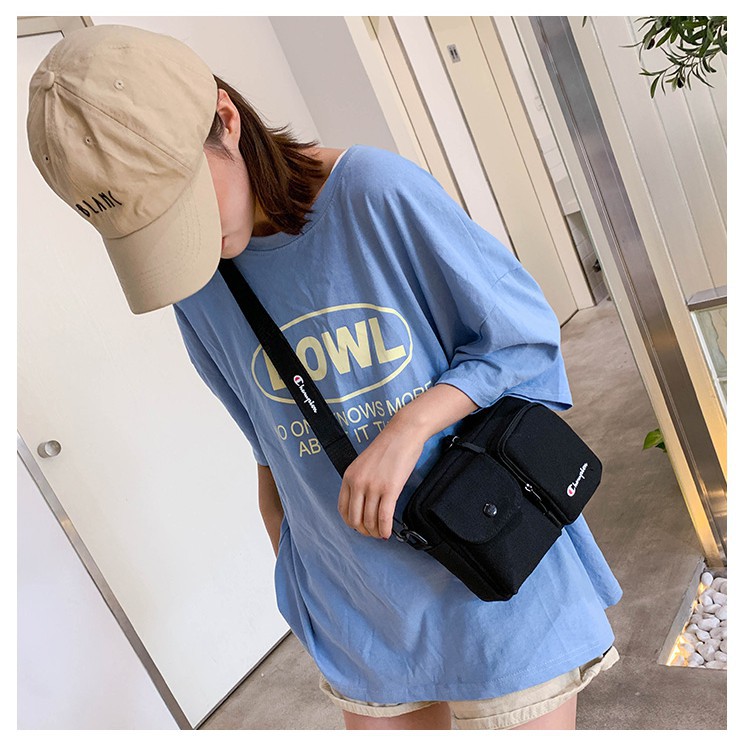 💥Bảo Hành 12T💥Túi đeo chéo Champion Unisex Basic Classic/tui deo cheo/ túi bao tử/ balo/ túi ulzzang/ túi chéo da | BigBuy360 - bigbuy360.vn