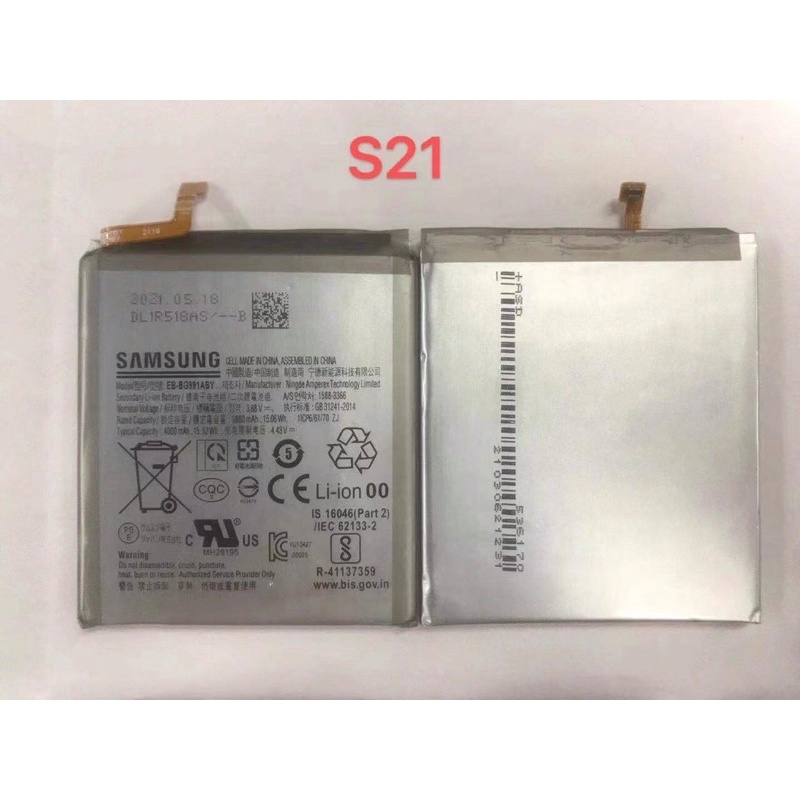 Pin thay máy Samsung S21-S21plus-S21Ultra zin