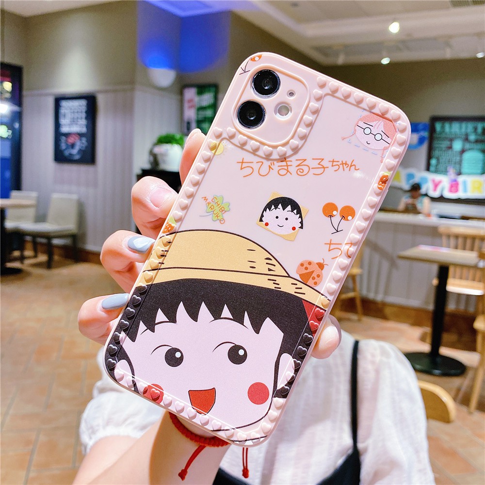 Ốp điện thoại dẻo họa tiết hoạt hình đáng yêu cho IPHONE 12 11 PRO MAX IPHONE 6 7 8 PLUS X XS MAX XR | BigBuy360 - bigbuy360.vn