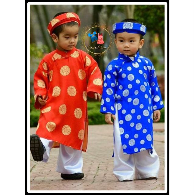 Áo dài trẻ em gấm Nam TP.HCM