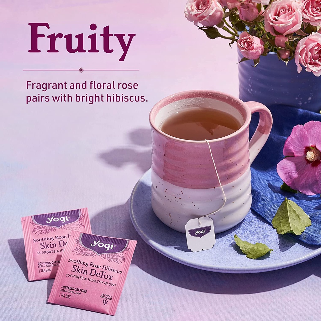 Trà hữu cơ detox da - Skin Detox Yogi Tea