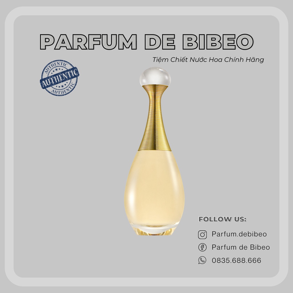 Parfum de Bibeo-Nước hoa thử Jadore EDP
