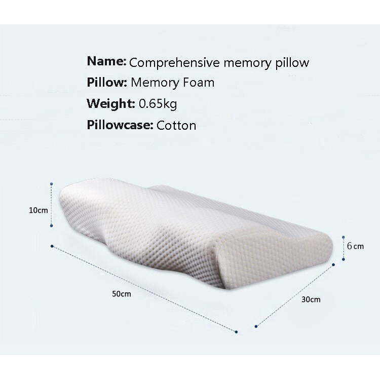 Nhà Cửa &amp; Đời Sống/ Gối/ Flannel fabrics Slow rebound memory pillow【lyfs】