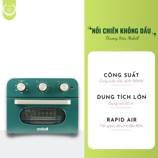 Mua Nồi Chiên Không Dầu Lò Nướng 2in1 Mobell 20L Công Suất 1500W Công Nghệ Làm Nóng Rapid Air Tích Hợp Đa Chức Năng