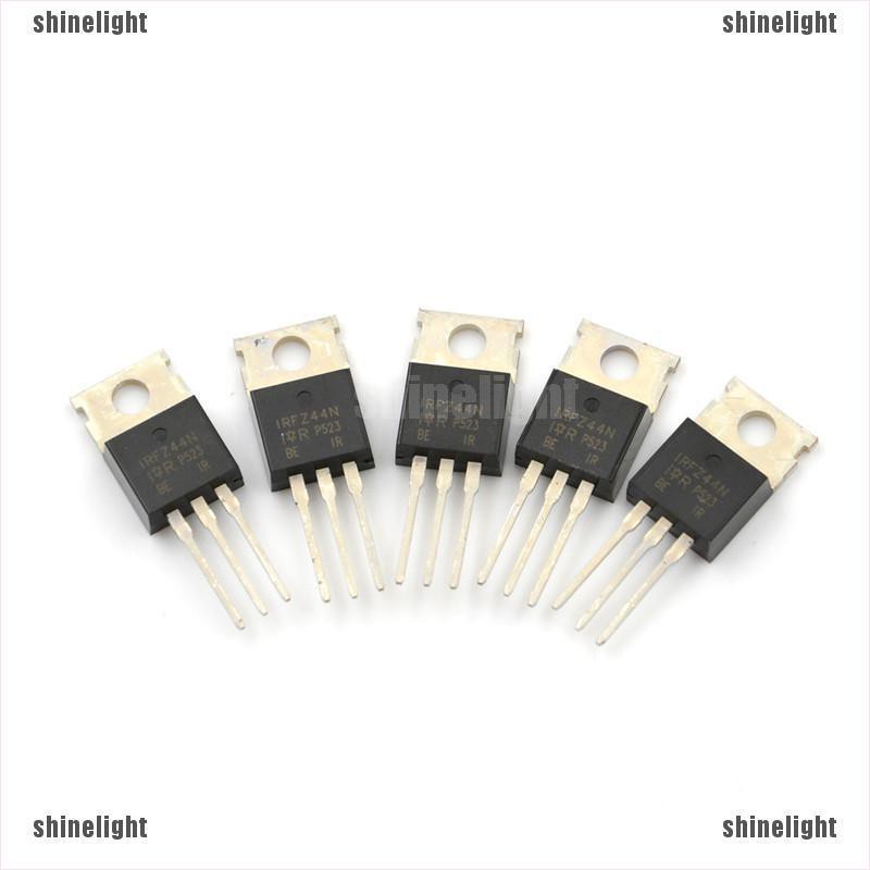 Set 5 điện trở MOSFET kênh N 55V 49A TO 220 IRFZ44N IRFZ44