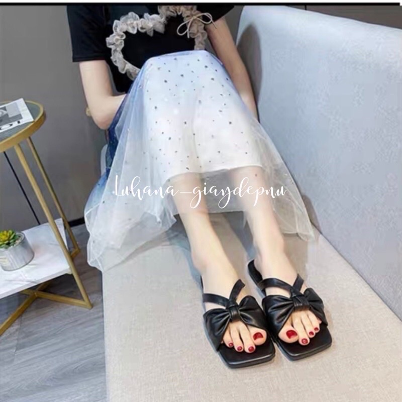 Dép lê nơ ngây ngô big size 35-45