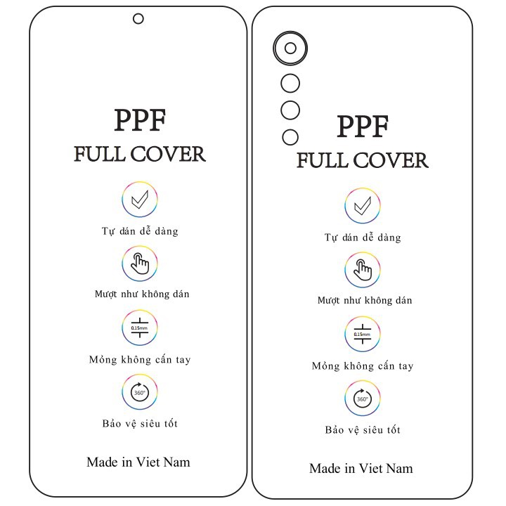 Dán dẻo PPF LG Velvet - Tặng cường lực camera