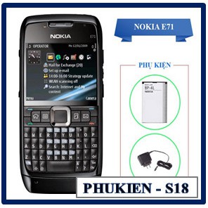[Mã ELMS5 giảm 7% đơn 300K] ĐIỆN THOẠI NOKIA E71 CHÍNH HÃNG SIÊU BỀN-BẢO HÀNH 12THÁNG | BigBuy360 - bigbuy360.vn