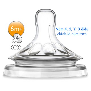 Bình Sữa Philips AVENT Natural 125ml - 260ml - 330ml chọn núm
