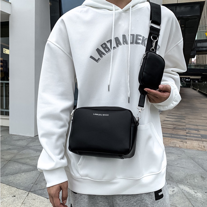 Túi xách đeo chéo, đeo vai bộ đôi nam nữ da trơn cao cấp Bachhoaonline68 593