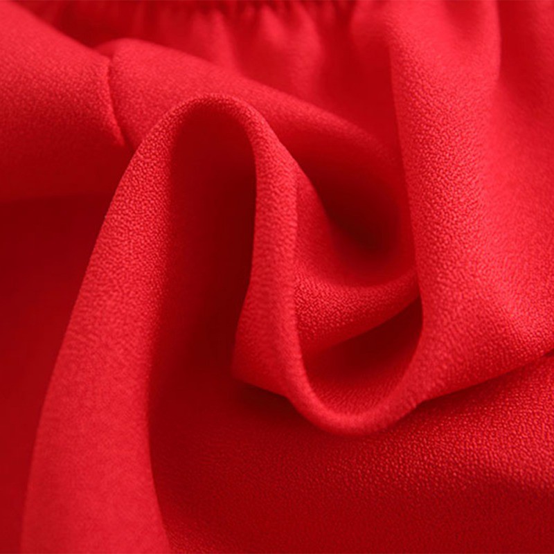 Bộ áo chiffon cộc tay cổ tròn in họa tiết kèm quần ngắn cho bé gái