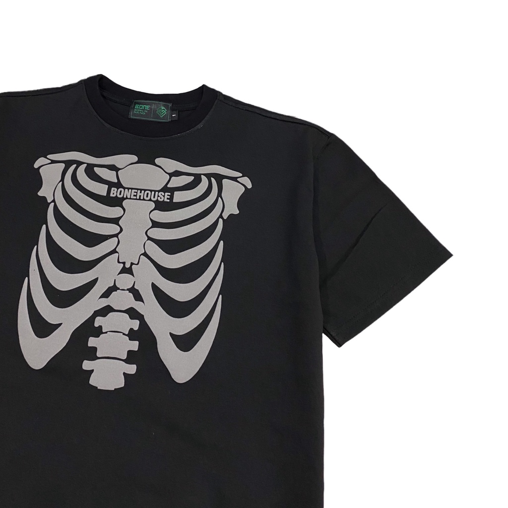 Áo thun unisex BONE GRAY Tee , áo phông T-shirt nam nữ unisex BONE HOUSES