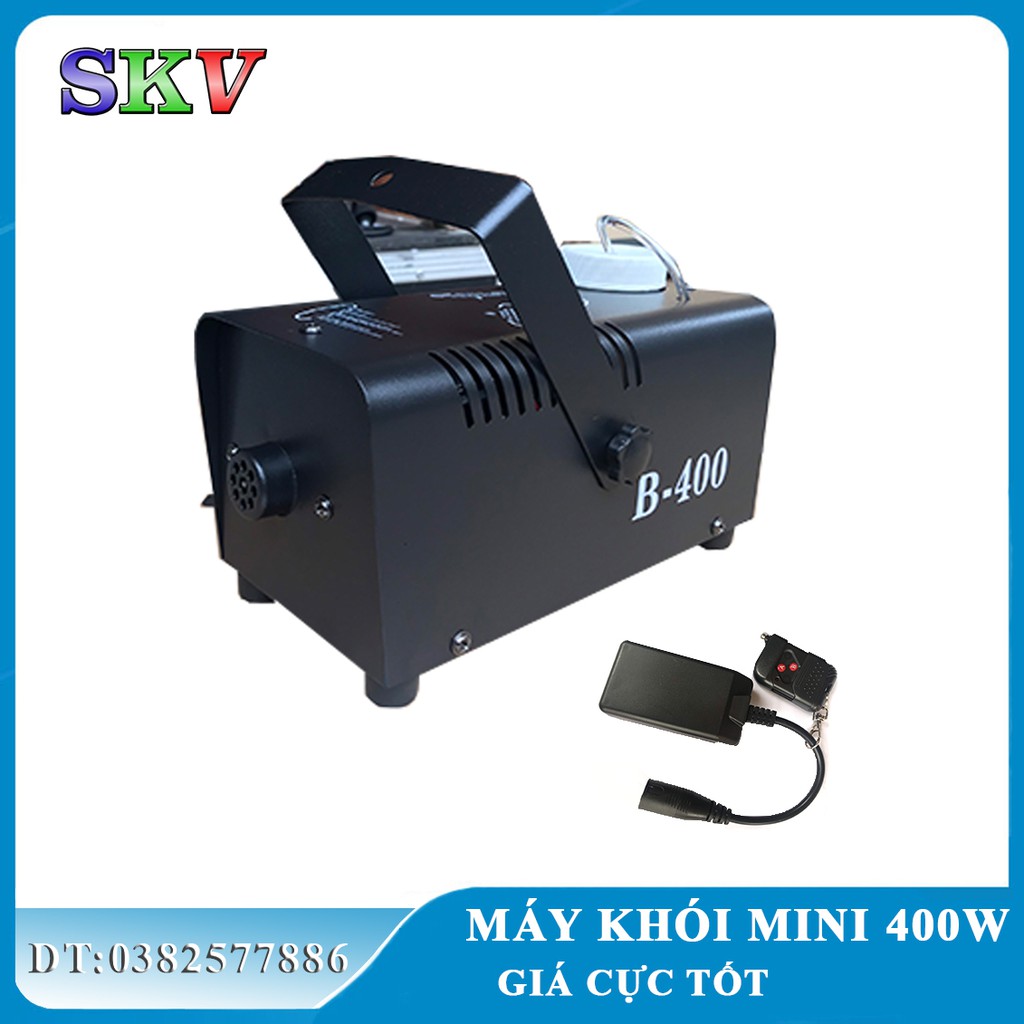 Máy tạo khói 400W mini, giá cực tốt bảo hành 12 tháng