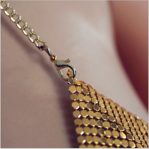 Hàng có sẵn - Áo yếm lấp lánh phong cách sexy