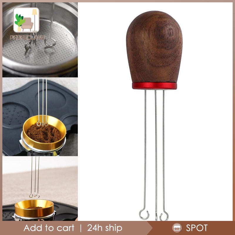 Kim khuấy cà phê bằng gỗ và thép không gỉ