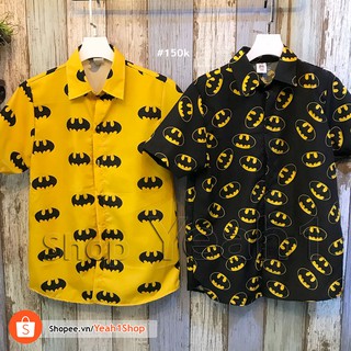 [Yeah1Shop]- Áo sơ mi hoạt hình Batman (M,L,XL) (SMHH)
