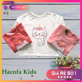 💥Xả kho💥Free ship💥Quần Áo Trẻ Em💥Áo Thun Dài Tay Bé Gái💥Cotton Co Giãn 4 chiều💥Size 12kg đến 30kg
