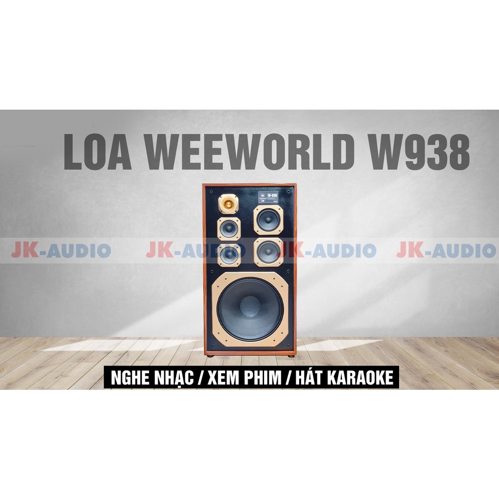 Loa Weeworld W938 Bass 40 - Thế hệ mới
