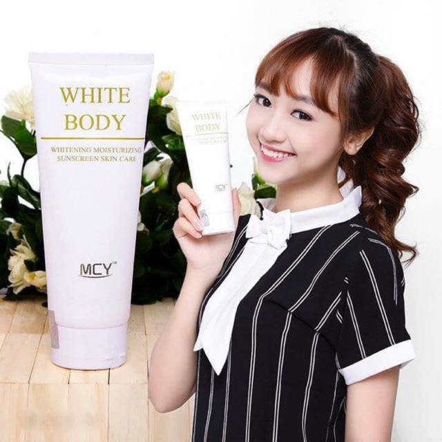 KEM DƯỠNG MCY WHITE BODY - DƯỠNG TOÀN THÂN, MAKEUP DA HOÀN HẢO