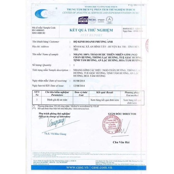 Nhang sạch thảo dược 100% - TỊNH TÂM HƯƠNG 4 tấc