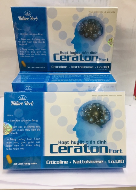 Hoạt huyết tiền đình Ceraton fort