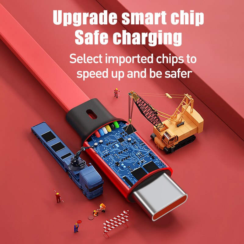 Cáp SạC 5A 100W Micro USB Type C 3 Trong 1 Chuyên DụNg Cho Huawei