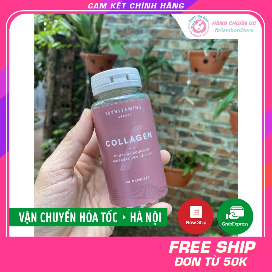 Collagen Thủy phân Myvitamins 90 viên - Xuất xứ Pháp