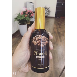 Chai xịt tinh dầu Cafe O'well hương Moka 100ml