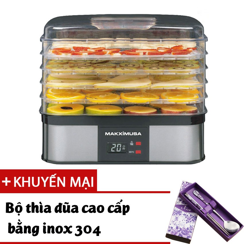 Máy sấy khô hoa quả, thịt, thực phẩm makxim MKX-DH-2015 - Tặng cố gấu