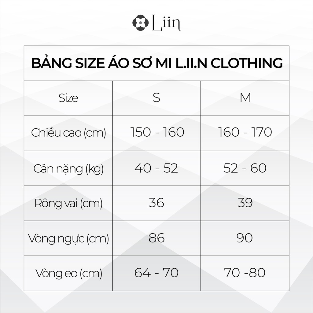 Áo sơ mi nữ công sở Linbi họa tiết hoa văn xinh xắn liin clothing SM3029