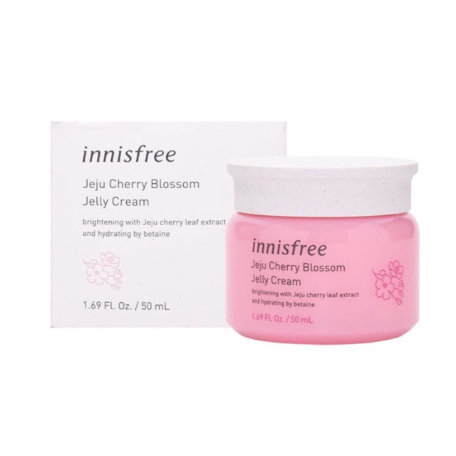 Kem Dưỡng Dạng Gel Cấp Nước Chiết Xuất Anh Đào Innisfree Jeju Cherry Blossom Jelly Cream