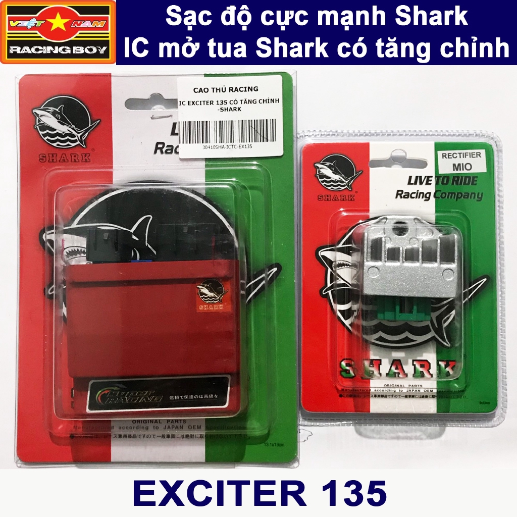 Combo IC mở tua và sạc độ cho Exciter 135