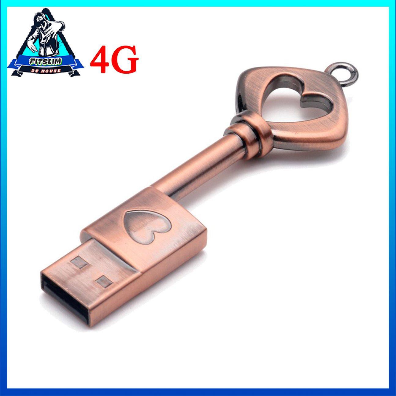 Hình dạng khóa sáng tạo di động Giao diện USB2.0 Ổ đĩa flash USB nhỏ