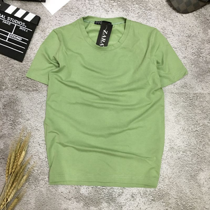 Áo thun trơn ☀️𝐅𝐑𝐄𝐄 𝐒𝐇𝐈𝐏☀️áo phông, áo cộc tay cổ tròn Nam, Nữ 42-75kg chất cotton 4 chiều mềm mịn mát