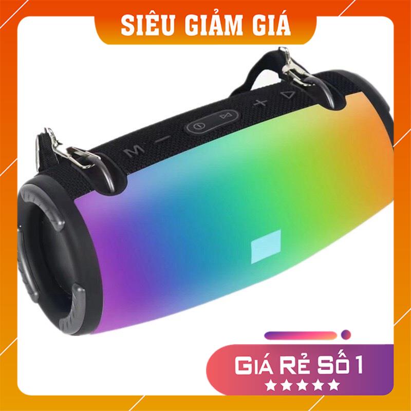 Loa bluetooth Xtreme 3 mới có Led bass cực mạnh âm thanh lớn chống thấm nước tốt hỗ trợ cắm usb thẻ nhớ kết nối máy tính