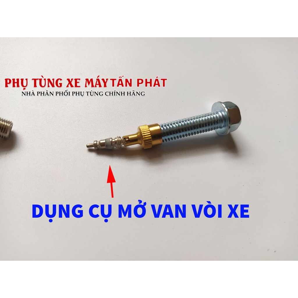 Dụng Cụ Tháo Mở Kim Ti Van Ruột Xe - Xe Đạp - Xe Máy - Ô Tô