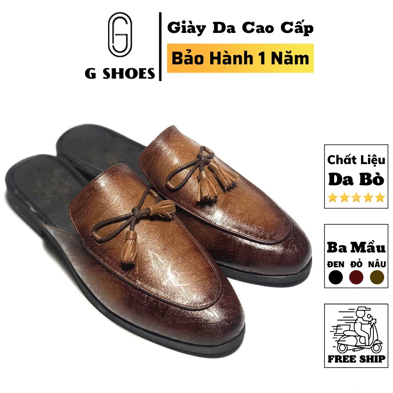 Sục nam công sở da bò thật bảo hành 1 năm kiểu dáng thời thượng - Mã T23